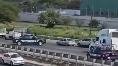 VIDEO. ‘De película’; se arma persecución con balacera entre policías y delincuentes en la México Querétaro