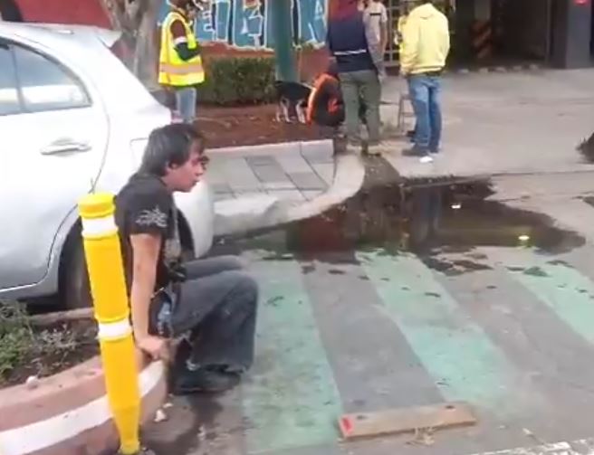 VIDEO: ‘Viene hasta la m…’; conductor borracho ocasiona fuerte accidente