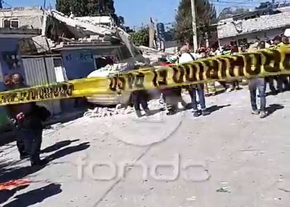 URGENTE: Explosión de gas destroza casa en Edomex; hay al menos ocho víctimas