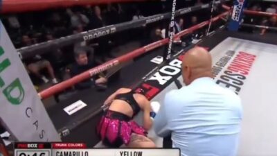 VIDEO: Boxeadora de 19 años termina en coma luego de ser noqueada