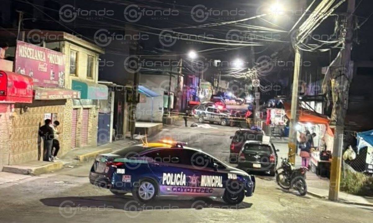 EJECUCIÓN. Sicarios matan a tiros a un hombre frente a una escuela primaria en Edomex