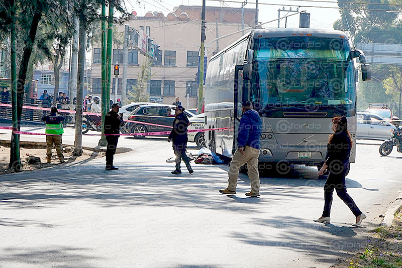 TRAGEDIA. Ciclista muere bajo las llantas de un autobús de pasajeros en la GAM