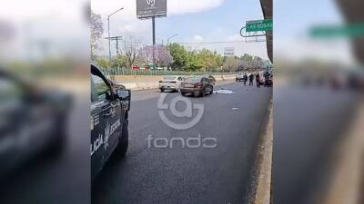 URGENTE: Él no quiso usar el puente y muere arrollado por un Vento