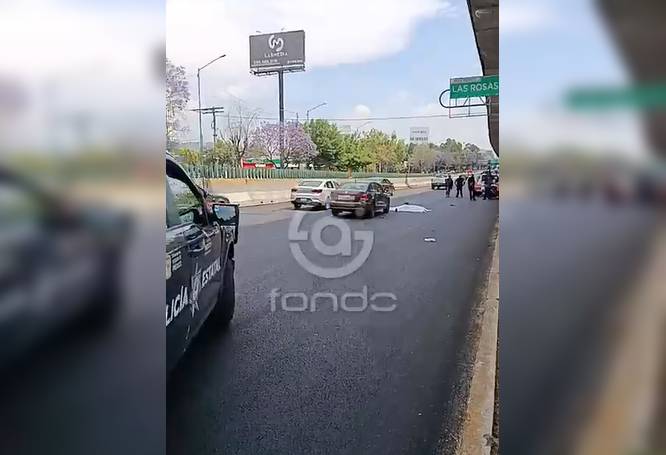 URGENTE: Él no quiso usar el puente y muere arrollado por un Vento