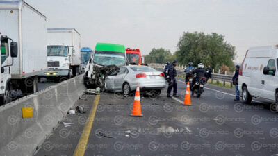 ASESINO. Gonzalo maneja una combi y se metió a autopista en sentido contrario; mató a una mujer