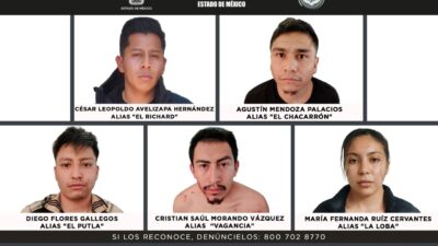 CRIMINALES: Entre cinco mataron a tres personas en Edomex; los sentencian a 600 años en prisión
