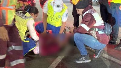 TERRIBLE: Conductor arrolla, deja grave a una abuela trabajadora y se da a la fuga