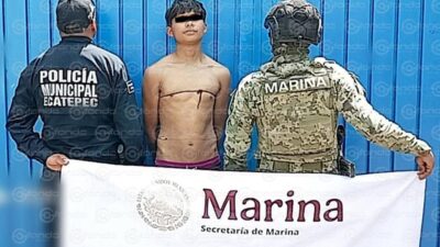 SEMANA SANTA. Joven roba imagen de San Francisco de Asís de una iglesia en Ecatepec