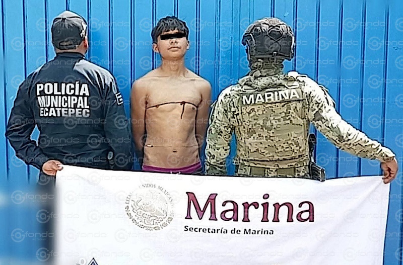 SEMANA SANTA. Joven roba imagen de San Francisco de Asís de una iglesia en Ecatepec