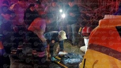 TRAGEDIA. Familia de extranjeros sufren accidente de motocicleta; mueren madre e hijo