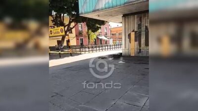 URGENTE: Muere hombre de repente cuando caminaba en la plaza Garibaldi