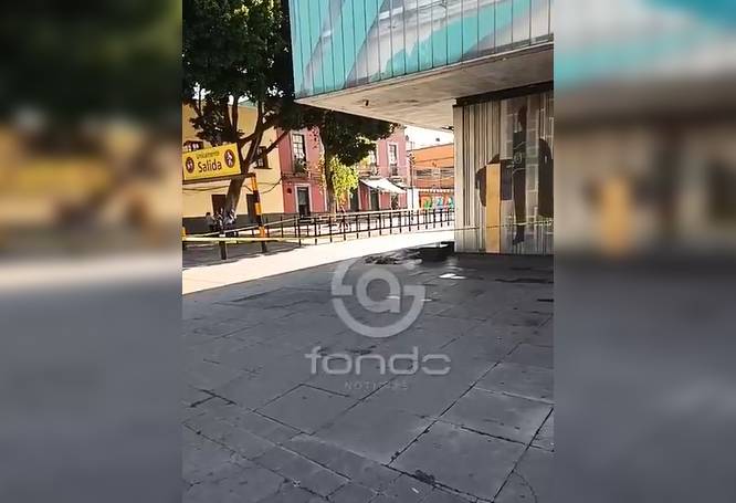URGENTE: Muere hombre de repente cuando caminaba en la plaza Garibaldi