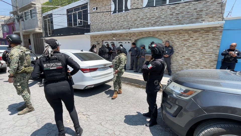 OPERATIVO: Cinco casas invadidas por grupos criminales son recuperadas en Ecatepec