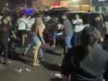 VIDEO: Graban pelea entre borrachos violentos y un hombre balea a su rival