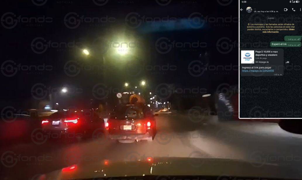 VIDEO. Rodolfo fue víctima de montachoques que lo obligaron a vaciar sus cuentas