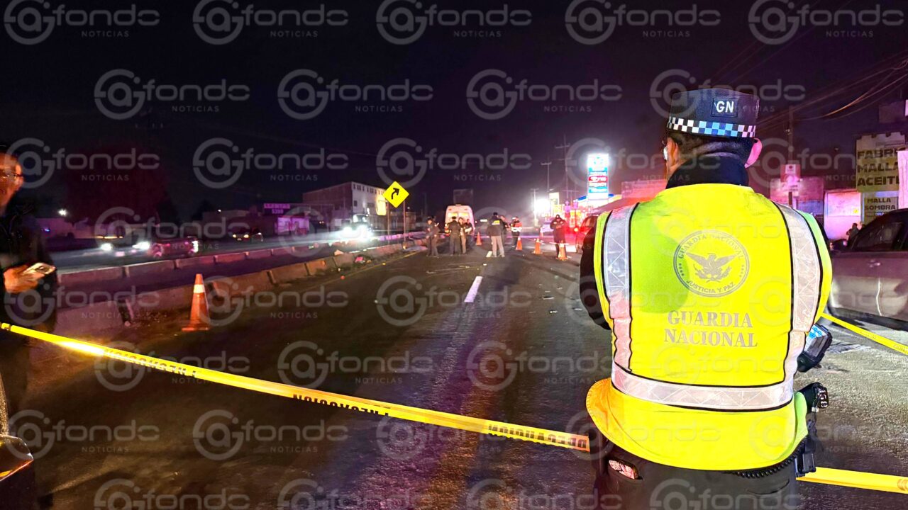 TRAGEDIA: Un peatón decidió no usar un paso a desnivel y murió arrollado en Edomex