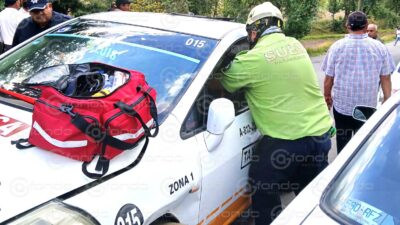 TERRIBLE. Jaime era taxista, lo atacaron a balazos y manejó hasta morir en Edomex