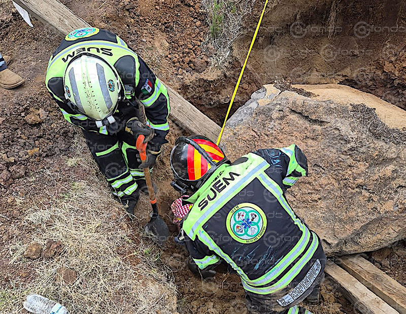 LAMENTABLE. José Santos murió aplastado por una enorme roca en el Estado de México