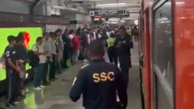 VIDEO: ‘¿Qué pasó?’; usuarios del Metro viven momentos de terror tras balacera