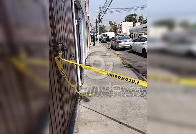 URGENTE: Balacera al amanecer deja un muerto junto a un conocido mercado