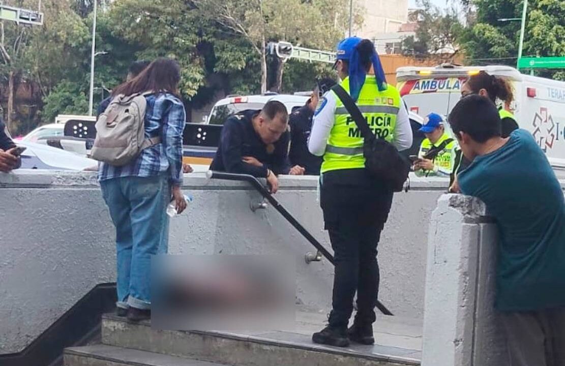ALERTA: Mujer es atacada con un cuchillo afuera de una estación del Metro