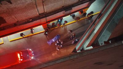 FATAL: Él no se fijó que no estaba el elevador y muere al caer desde el quinto piso