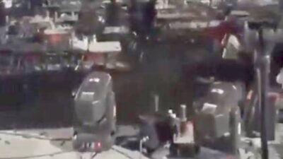 VIDEO: Borrachos desatan enorme batalla campal durante fiesta patronal