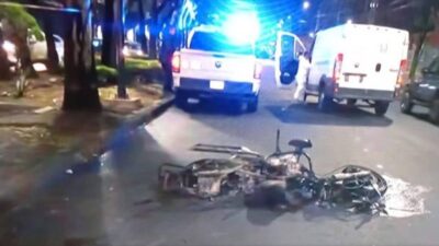 TRAGEDIA: Motociclista viajaba solo cuando derrapó y terminó sin vida