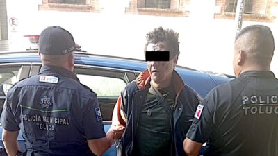 DELINCUENTE. Mario fue detenido  en Toluca por drogarse en la vía pública y resultó un criminal peligroso
