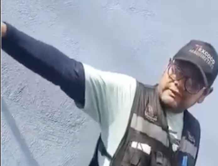 VIDEO. ‘Lady Araña’ enfurece porque le colocaron un inmovilizador a su automóvil