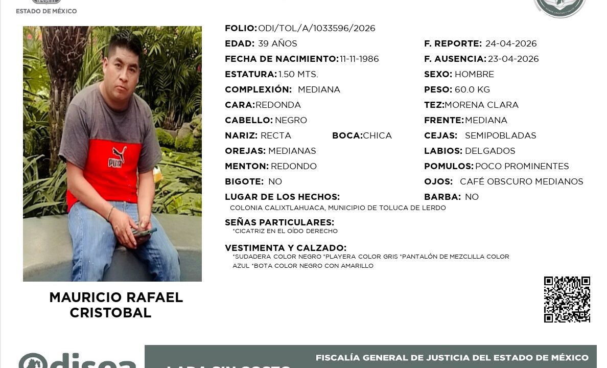 DRAMA: Mauricio salió a su trabajo como recolector y lleva una semana desaparecido