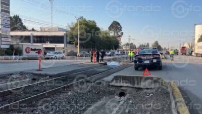 URGENTE: Hombre trabajador iba en bici cuando murió arrollado por un autobús