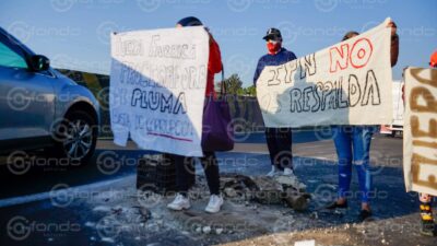 BLOQUEO: Protesta de 11 personas desquicia una importante autopista de Edomex