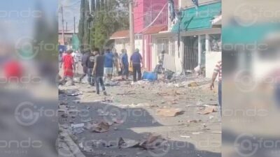 VIDEO: Un tanque tenía una fuga y ocasiona una enorme explosión; hay un herido