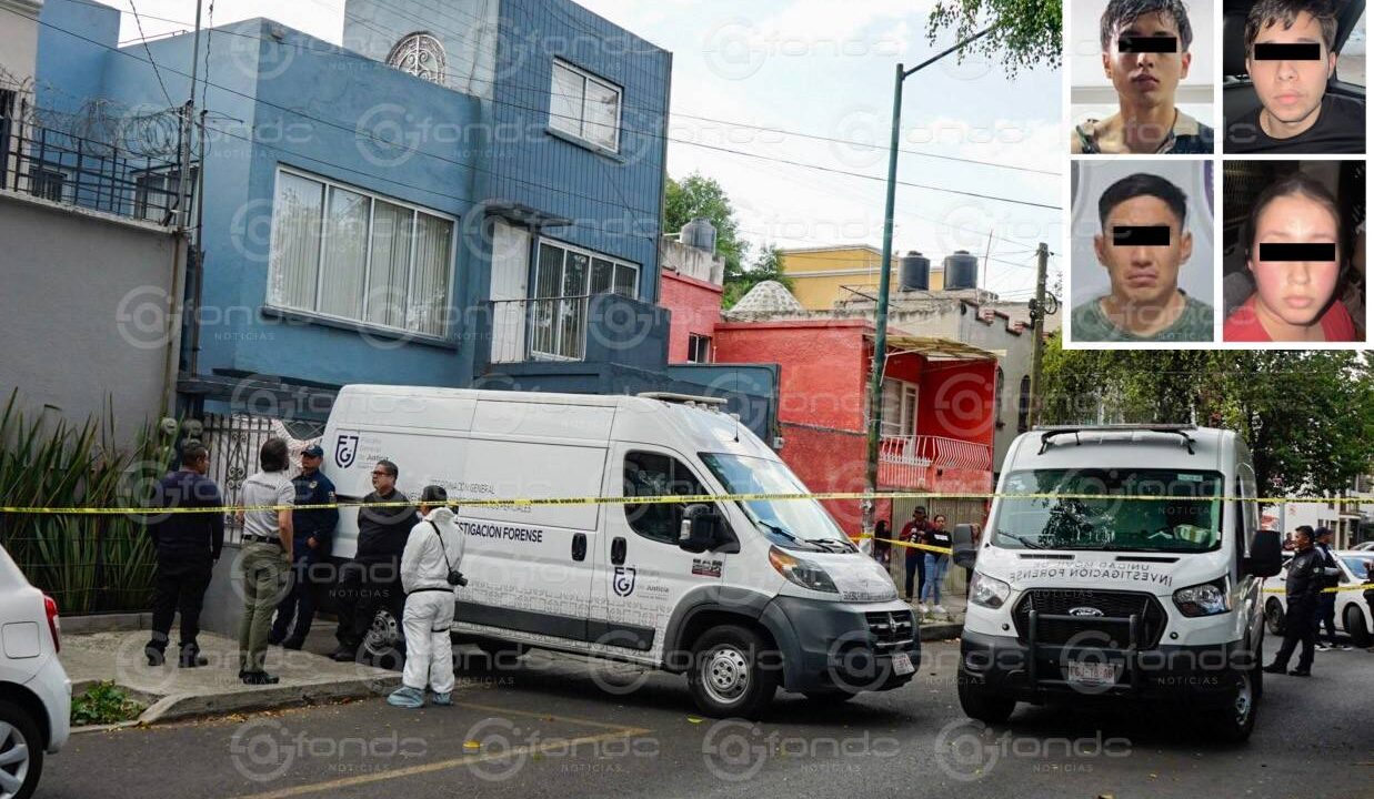 ASESINOS. Caen cuatro jóvenes criminales con las camionetas de familia masacrada en su casa