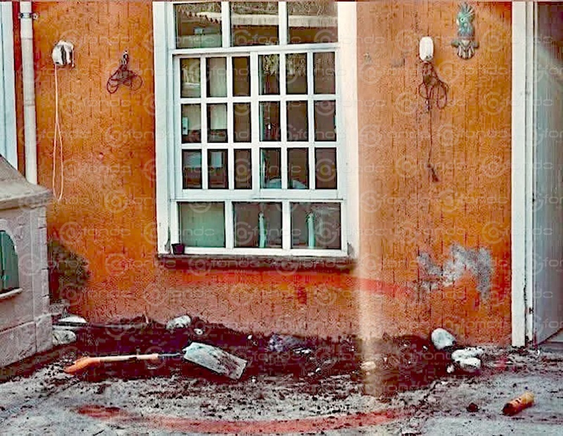 FEMINICIDIO. Roberto fue descubierto cuando enterraba el cuerpo de María Fernanda, a quien asesinó a golpes