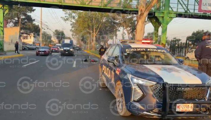 URGENTE: Motociclista en su Itálika derrapa y pierde la vida al amanecer