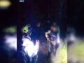 VIDEO: Rescatan a tres personas en esta zona del cerro donde ha desaparecido gente