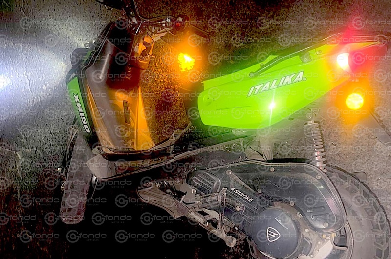LAMENTABLE. Camión de carga pasa encima de motociclista que había derrapado