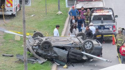 DRAMA. César tenía 50 años; murió al incrustar su automóvil en la barra de contención de la México – Toluca