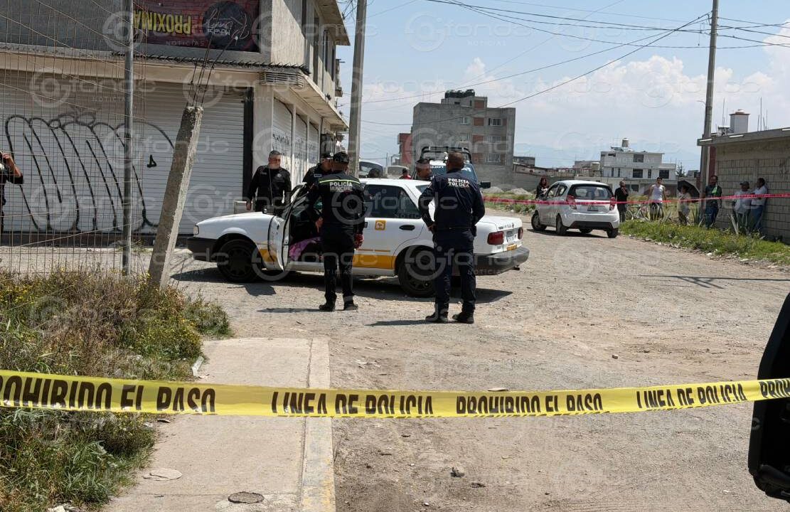 ATERRADOR. Matan a taxista en su auto y le dejan el arma homicida entre las piernas