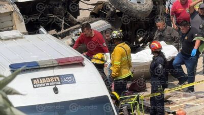 TRAGEDIA. ‘El Colibrí’ manejaba un camión que se quedó sin frenos en una bajada; él murió y se llevó a 3 personas más