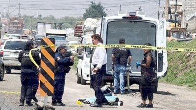 LAMENTABLE. Trabajos de pavimentación provocan la muerte de un motociclista
