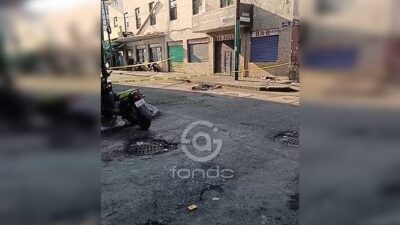 URGENTE: Un hombre amaneció muerto en una concurrida zona de negocios