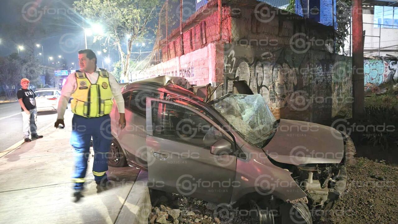 TERRIBLE: Conductor no se puso el cinturón, perdió el control y murió estrellado