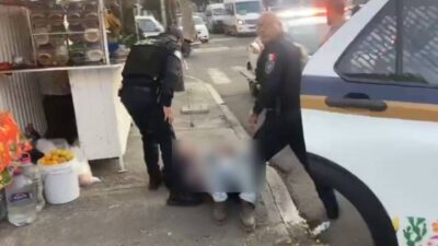 VIDEO: Sujeto totalmente drogado intentaba prender fuego a un departamento