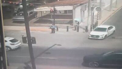 VIDEO: ‘Policías y ladrones’; graban persecución tras asalto a gasolinera en Edomex