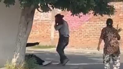 VIDEO: Acosador es encarado por el esposo de su víctima y termina muerto