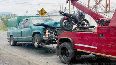 TRAGEDIA. Cristopher manejaba una motocicleta y murió al chocar de frente contra una camioneta este domingo