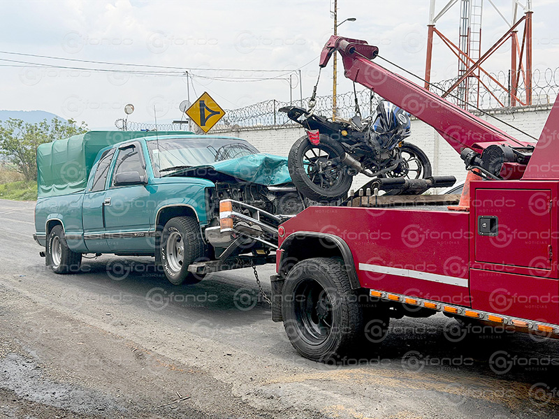 TRAGEDIA. Cristopher manejaba una motocicleta y murió al chocar de frente contra una camioneta este domingo